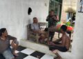 BABINSA MENJALIN HUBUNGAN BAIK MELAKSANAKAN KOMSOS DENGAN WARGA BINAAN