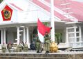 KADISKOMLEK KORPS MARINIR PIMPIN UPACARA PERINGATAN HARI OLAHRAGA KE-43, KOKOHKAN SEMANGAT SPORTIVITAS DAN BUDAYA HIDUP SEHAT
