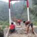 Jembatan Gantung Aek Bargot Padang Lawas Hampir Rampung, Progres Capai 89,5%