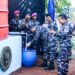 PANGKORMAR DAMPINGI WAKASAL TINJAU BAKTI SOSIAL DAN BAKTI KESEHATAN PASMAR 2
