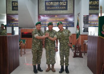 Danrem 052/Wijayakrama Pimpin Tradisi Korps dan Sertijab Dandim 0506/Tangerang