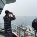 PENYISIRAN HARI KEENAM DI PERAIRAN SELAT SUNDA, TNI AL KEMBALI TEMUKAN PELAMPUNG 