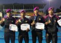 Prajurit Yonif 1 Mar Kembali Ukir Prestasi dalam Kejuaraan Renang Open Swimming Danlanal Cirebon Cup