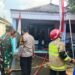 Sigap Terima Laporan, Koramil Kedungwaru Koordinasikan Penanganan Kebakaran