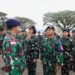 Dankodaeral IX Cek Kesiapan Prajurit Jelang Open Turnamen Selam dan Fun Run HUT ke-81 TNI