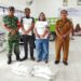 Hadir Bagi Masyarakat, Babinsa Koramil 09/NL Dampingi Penyerahan Bantuan Pangan Beras di Balai Kelurahan