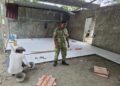 Danramil 03/Parongil Pantau Langsung Pembangunan Gerai KDMP di Desa Polling Anak-Anak