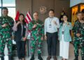 Dankodaeral IX Terima Courtesy Call Pimpinan Bank Mandiri Ambon Pattimura, Perkuat Sinergi