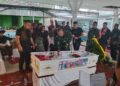 DANRAMIL 0201-14/PB MENGHADIRI ACARA ADAT KARO ATAS MENINGGAL DUNIA BAPAK MERTUA DARI KEPALA DESA NAMO RIH
