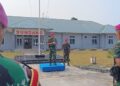 Danpuslatpurmar 9 Dabo Singkep Pimpin Upacara 17-an