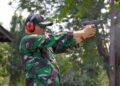 Perwira Brigif 2 Marinir Asah Profesionalisme Lewat Lomba Menembak Pistol