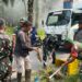 Danramil 13/AN Pimpin Gotong Royong Massal di Jalan Perhubungan , Implementasikan Gerakan ASRI