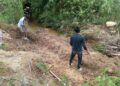 Jembatan Garuda Mulai Dibangun, Prajurit Tangguh Kodim 0206/Dairi Hadir Bersama Warga