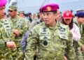 PANGKORMAR SAKSIKAN MOMENTUM BERSEJARAH, ITS GIUSEPPE GARIBALDI RESMI TIBA DI TANJUNG PRIOK