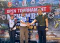 PERKUAT SINERGITAS DAN SPORTIVITAS, DANKODAERAL VII RAIH JUARA PERTAMA EKSECUTIVE PISTOL SHOOTING TNI/POLRI EXHIBITION DAN YON HANUD 32 PASGAT CUP II.