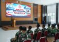 Jelang HUT ke-81 TNI, Korem 143/HO Gelar Bakti Sosial Kesehatan dan Pelatihan Bantuan Hidup Dasar