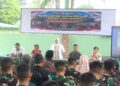 Sambut HUT Ke-81 TNI, Polkes 01.09.03 Kodim 0209/LB Edukasi Warga Lewat Sosialisasi Bantuan Hidup Dasar