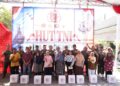 Wujud Nyata Kemanunggalan, Kodim 0808/Blitar Gelar Bakti Sosial Dan Baksoskes Serentak Sambut HUT Ke-81 TNI