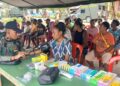 Sambut HUT TNI ke-81, Yonif TP 864/NN Resmikan Rumah Baca dan Layanan Kesehatan untuk Warga Tanggaromi