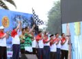 PANGKORMAR DAN KETUA PENGURUS GABUNGAN  JALASENASTRI KORMAR HADIRI PEMBUKAAN TNI RUN 2026