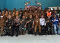 Antusias ! Mabes TNI Gelar Sosialisasi Gulbencal Karhutla di Kecamatan Sungai Loban