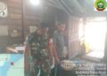 Melalui Komsos,Babinsa Koramil 06/Senayang Ajak Warga Tingkatkan Kebersihan Lingkungan