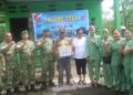 Anjangsana HUT ke-81 TNI, Prajurit Tangguh Kodim 0206/Dairi Sambangi Para Purnawirawan