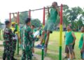Jaga Kebugaran dan Kesiapan Fisik Prajurit, Kodim 0209/LB Gelar Tes Kesamaptaan Jasmani Periodik II