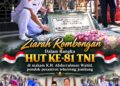 Dankolatmar Ikuti Ziarah Rombongan HUT Ke-81 TNI Tahun 2026