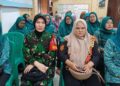 Posyandu Nusa Indah Sei Kera Hulu Ikuti Perlombaan, Babinsa Koramil 0201-02/MT Hadir Dukung Kegiatan