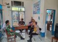 Babinsa dan Bhabinkamtibmas Komsos dengan Perangkat Desa.