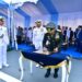 DANDIM 0502/JU DAMPINGI DANREM 052/WKR HADIRI PERESMIAN KRI SRIWIJAYA-100, PERKUAT ARMADA TNI AL