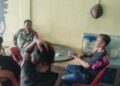 Jaga Kondusivitas Wilayah, Babinsa Koramil 06/Senayang Dorong Warga Aktifkan Siskamling