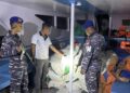 TNI AL BERHASIL GAGALKAN PENYELUNDUPAN 3 TON SIANIDA ASAL FILIPINA DI PERAIRAN GORONTALO