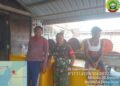 Hadapi Cuaca Laut, Babinsa Koramil 06/Senayang Ingatkan Nelayan Desa Rejai Utamakan Keselamatan