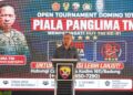 Turnamen Cabor Domino Piala Panglima TNI Semarakkan HUT ke-81 TNI, Perkuat Kemanunggalan TNI dengan Rakyat