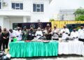 Perkuat Sinergitas Penegakan Hukum, Kodim 0209/LB Hadiri Pemusnahan Barang Bukti Inkrah di Kejari Rantauprapat