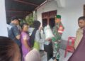 Jamin Keamanan dan Tepat Sasaran, Koramil 08/RP Kawal Penyaluran 19 Ton Beras BPN di Binaraga