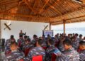 Cegah Pelanggaran, Diskum Kodaeral IX Bekali Prajurit Sathantai dengan Pemahaman Hukum