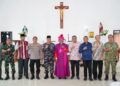 Dankodaeral IX dan Uskup Amboina Resmikan Gereja Katolik Santo Aloysius Gonzaga di Kesatrian TNl AL Tawiri