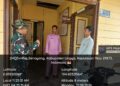Wujud Kepedulian TNI di Wilayah Binaan, Babinsa Data Warga Calon Penerima Bansos
