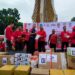 Dandim 0209/Labuhanbatu Hadiri HUT ke-81 PMI Bersama Masyarakat di Simpang Enam Rantauprapat