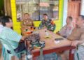Babinsa Koramil 06/Kerajaan Ngopi Bersama Forkopimcam, Bahas Situasi dan Isu Sosial Masyarakat
