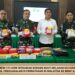 Sukses Gagalkan Penyelundupan Narkoba di Perbatasan, TNI AD Serahkan 16,4 Kg Sabu ke BNNP Kalbar