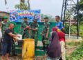 Atasi Kelangkaan Air, Kodim 0209/LB Gelar Bakti TNI AD Salurkan Air Bersih Untuk Warga