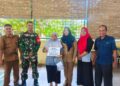 Babinsa Desa Perumnas Simalingkar dampingi penyaluran BLT Dana Desa Perumnas Simalingkar