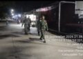 Intensifkan Keamanan Wilayah, Koramil 11/Pasar Kemis Gelar Patroli Jalan Kaki dan Berkendara Maung