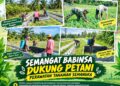 Deteksi Dini PMK, Babinsa Koramil 21/Madat Bersama Mantri Hewan Cek Peternakan Kambing