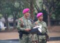 Danpuslatpurmar 4 Purboyo Pimpin Upacara Peringatan Hari Olahraga Nasional Ke 43 Tahun 2026