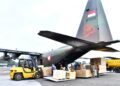 TNI Salurkan Dukungan Peralatan Penanganan Karhutla ke Kalimantan Tengah